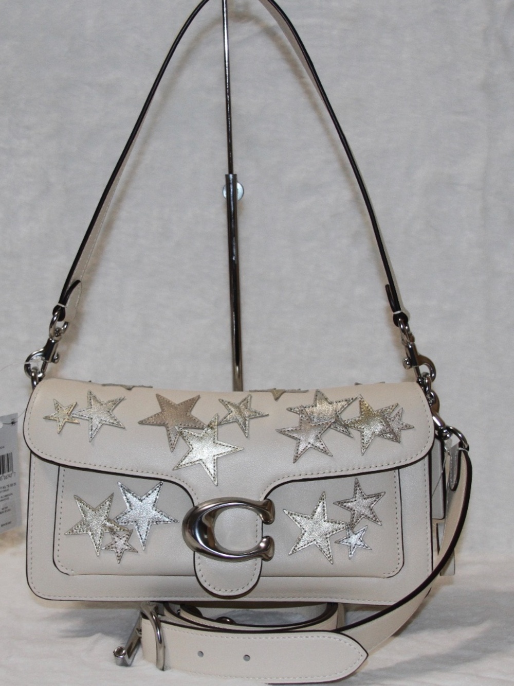 NWT COACH Tabby 26 Shoulder Bag Star Applique Crossbody Leather Purse - Picture 2 of 8